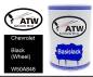 Preview: Chevrolet, Black (Wheel), W50A848: 500ml Lackdose, von ATW Autoteile West.